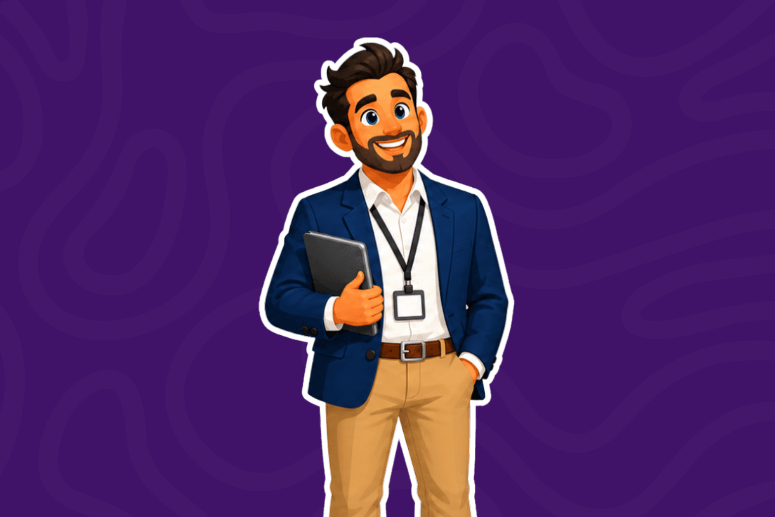 Disability Provider with Purple Background