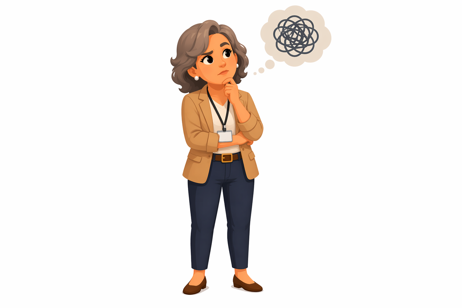 disability provider thinking about problems to solve