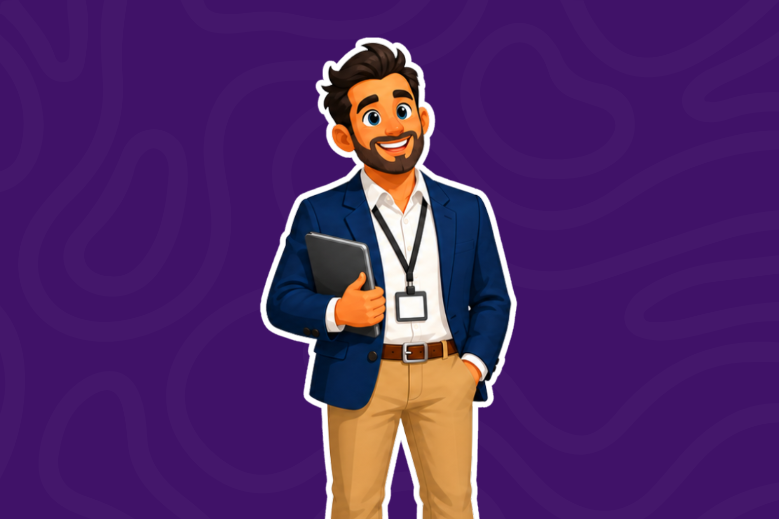 Disability Provider with Purple Background
