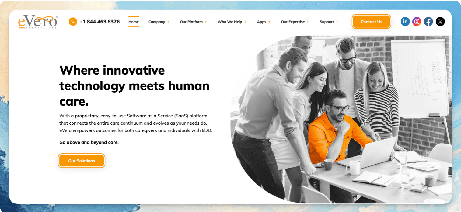 eVero platform overview
