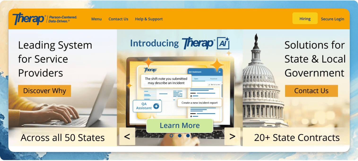 Therap platform overview