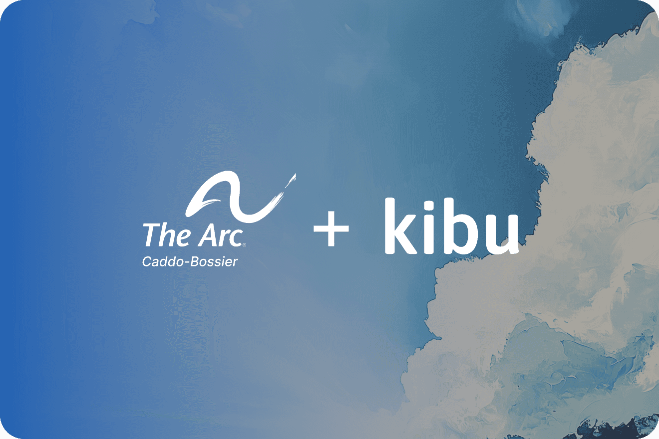 The Arc Caddo-Bossier team using Kibu