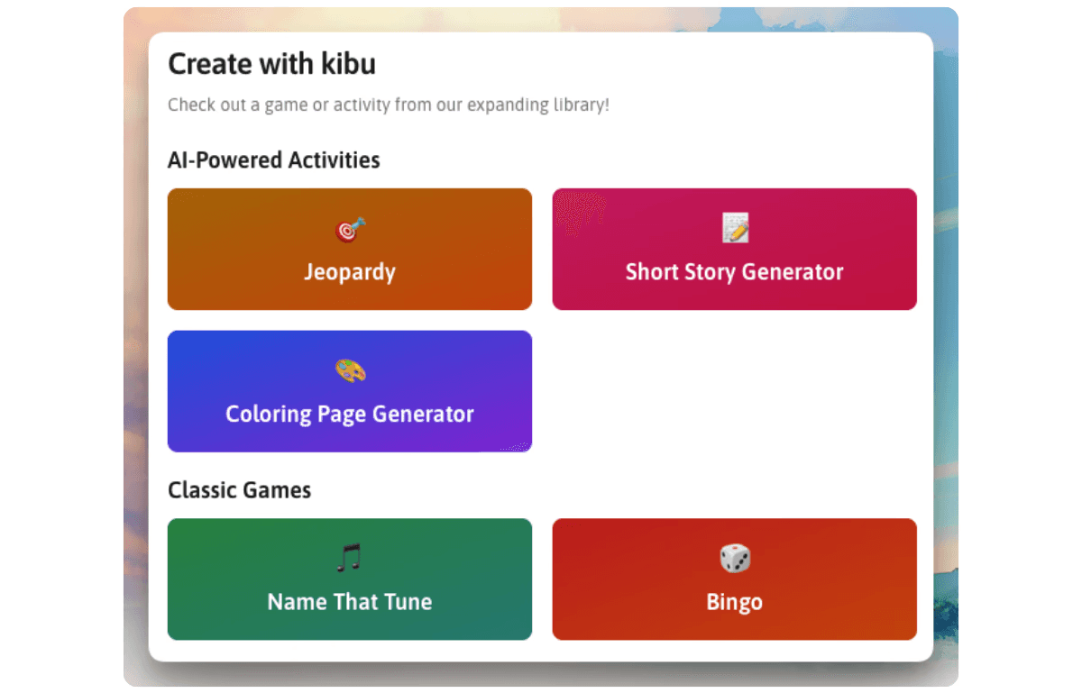 Create with Kibu